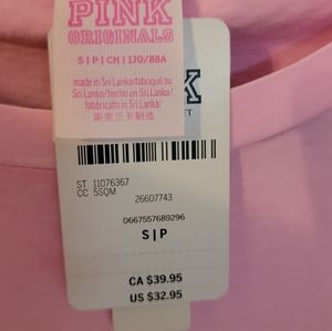 Pink Victoria's secret heart shirt